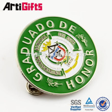 Custom metal wholesale enamel badge lapel pins